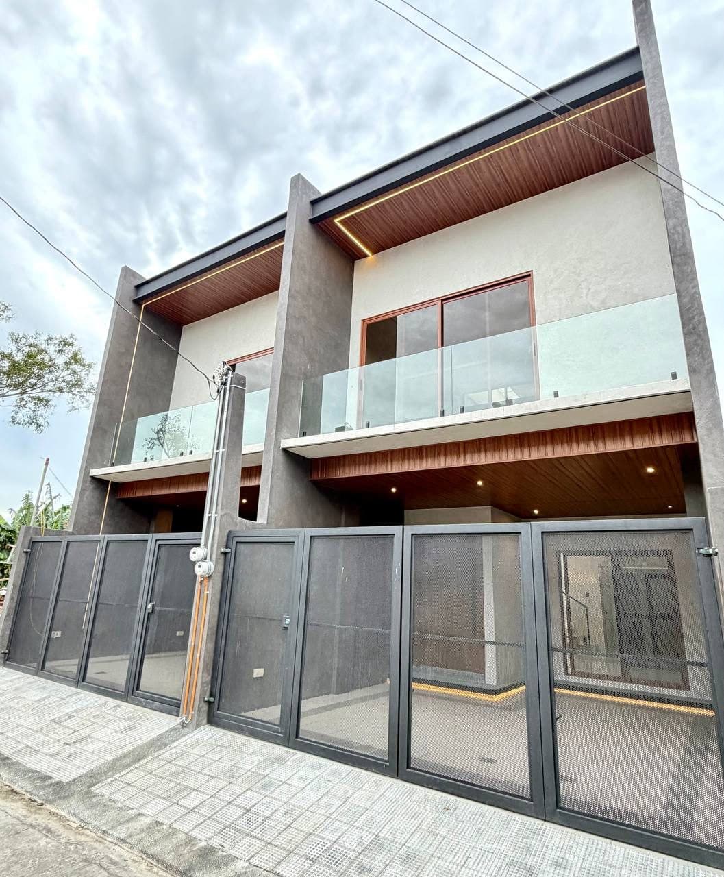 Twin House — Modern Duplex — Exterior